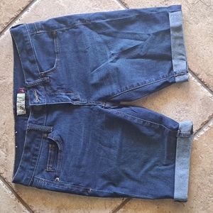 EUC denim bermuda shorts size 3